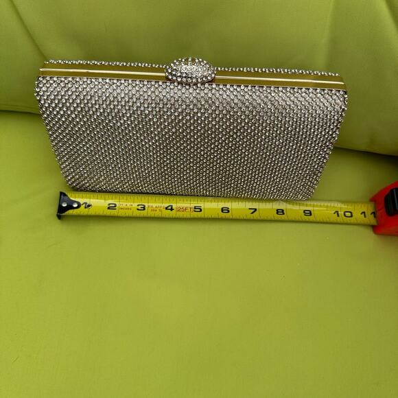 Gold Glamour Wristlet Clutch - Picture 11 of 16